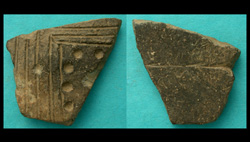 Black-burnished Ware, Cooking Pot Fragment, 1st-3rd Cent